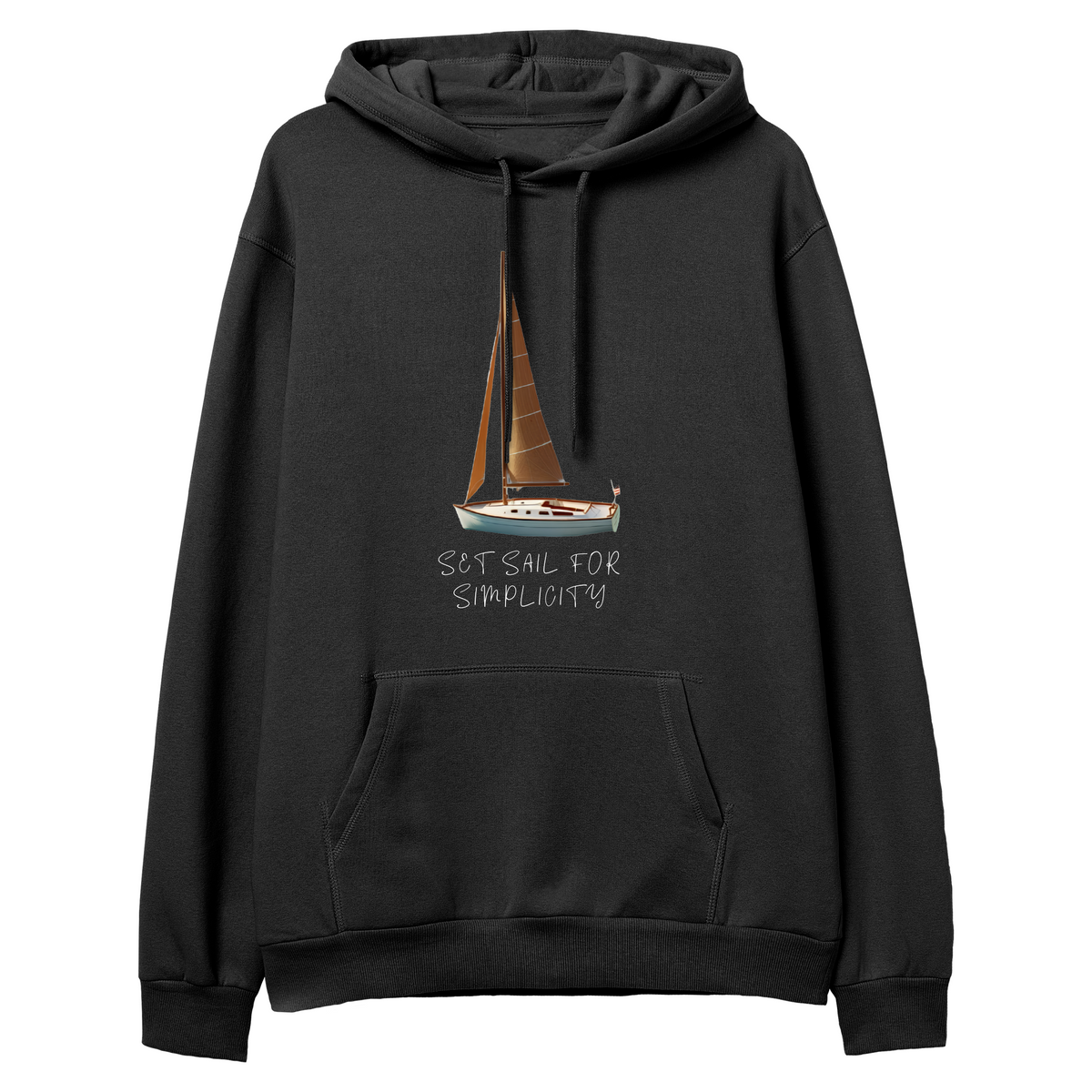 Set Sail For Simplicity Siyah