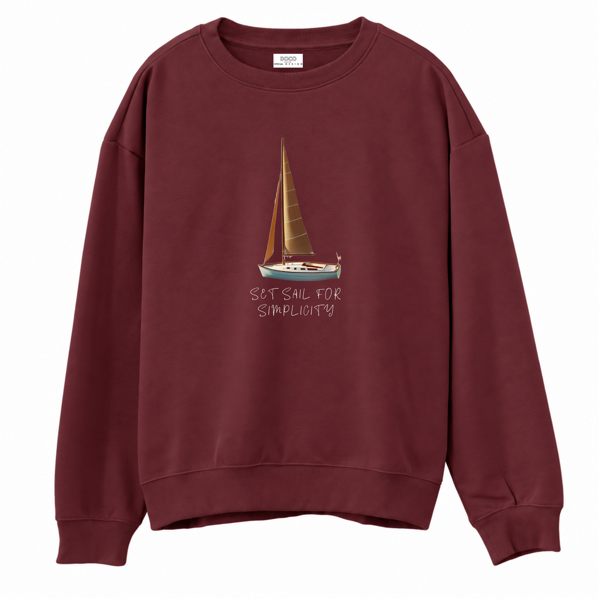 Set Sail For Simplicity Bordo