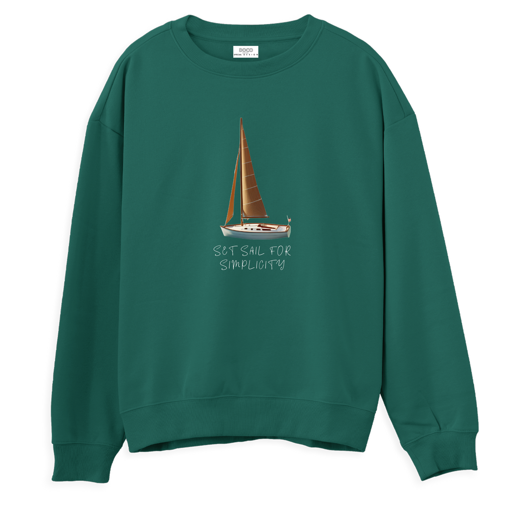 Set Sail For Simplicity Yeşil