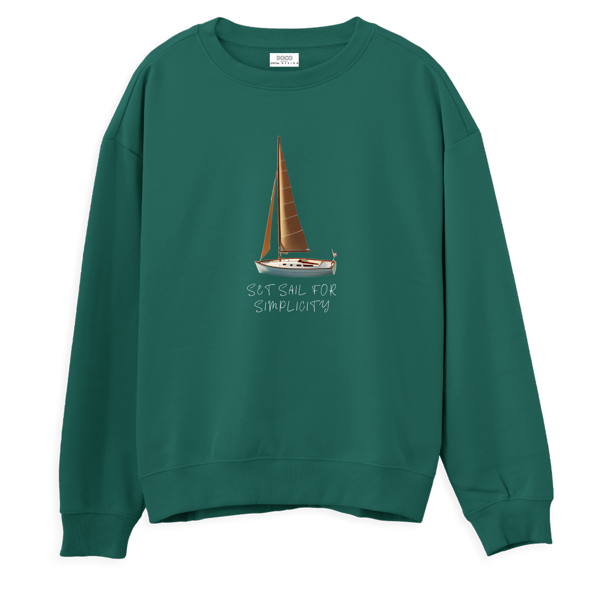 Set Sail For Simplicity Yeşil