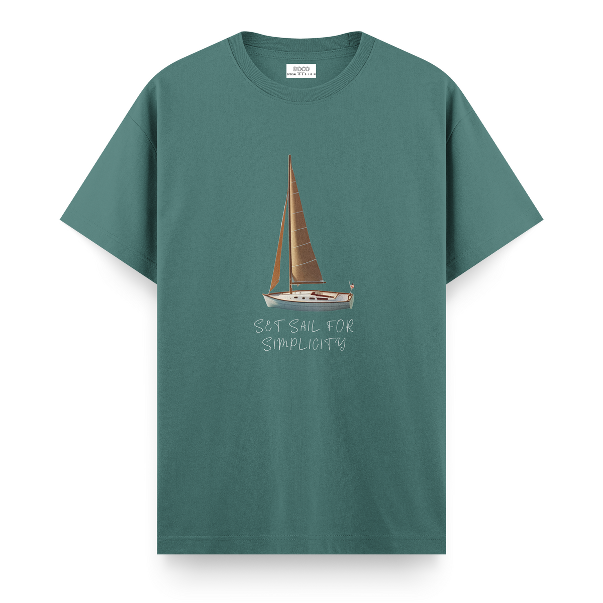 Set Sail For Simplicity Yeşil