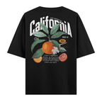 California Orange Oversize Tişört