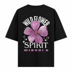 Wild Flower Spirit Oversize Tişört