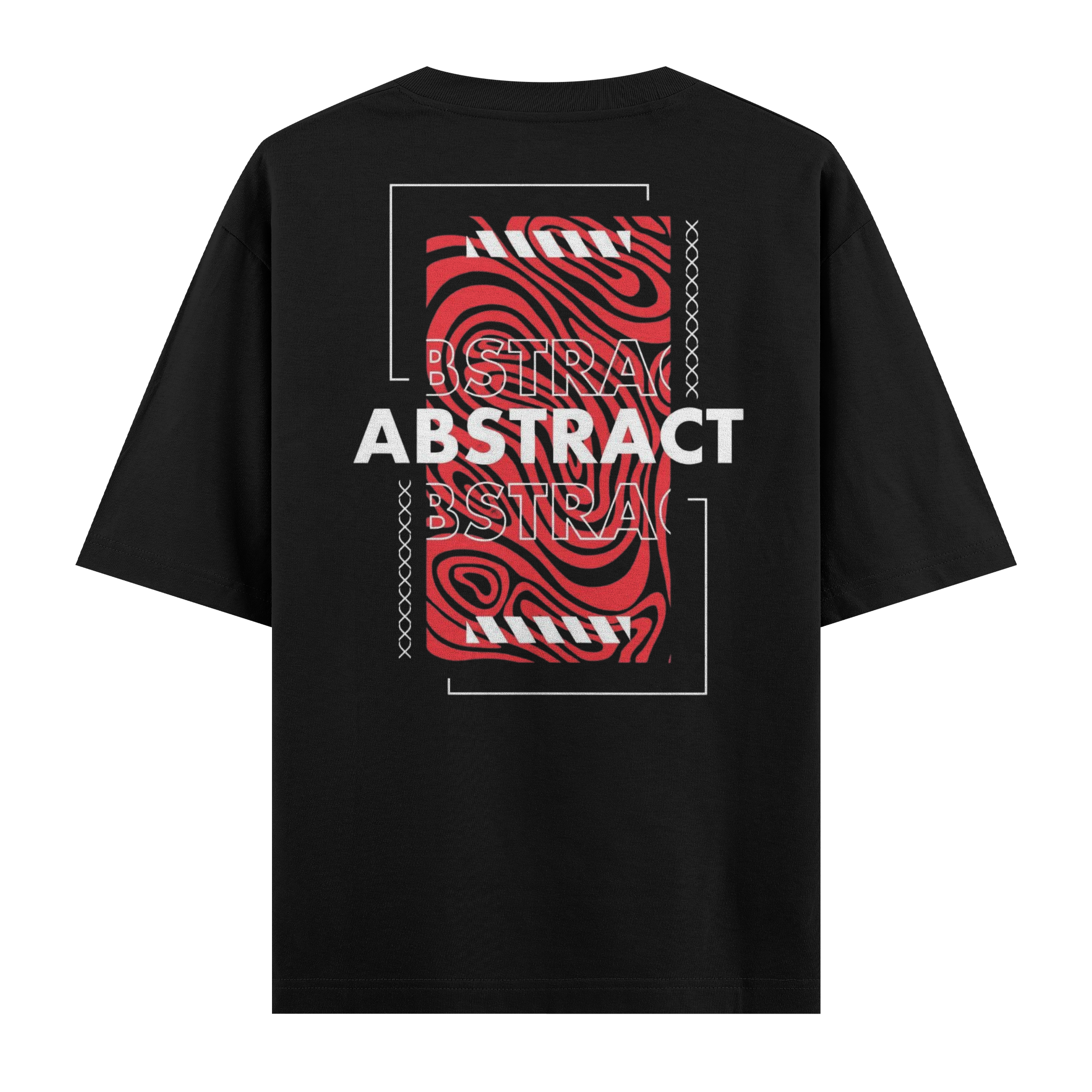 Abstract Oversize Tişört