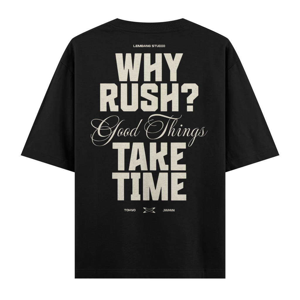 Why Rush Oversize Tişört