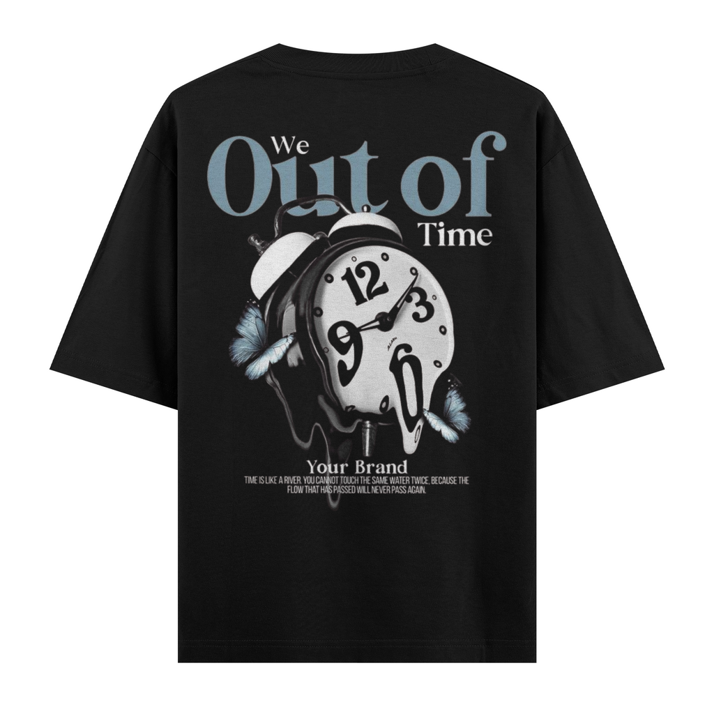 Out Of Time Oversize Tişört