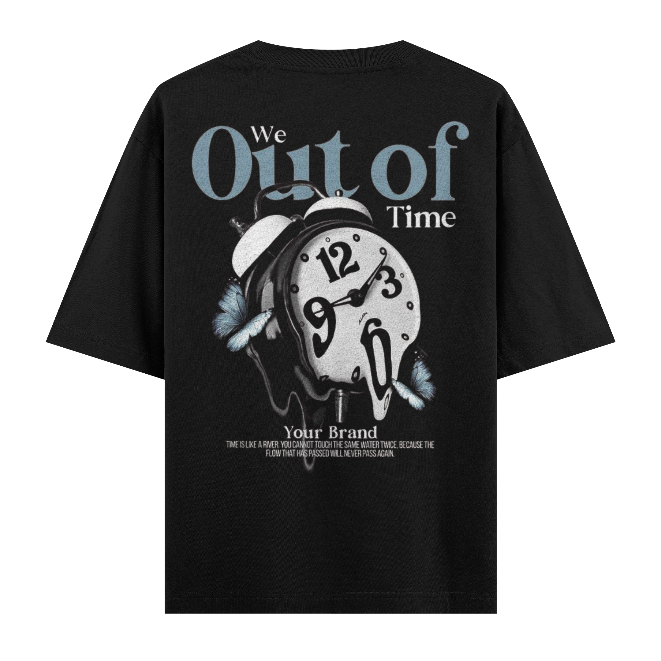 Out Of Time Oversize Tişört