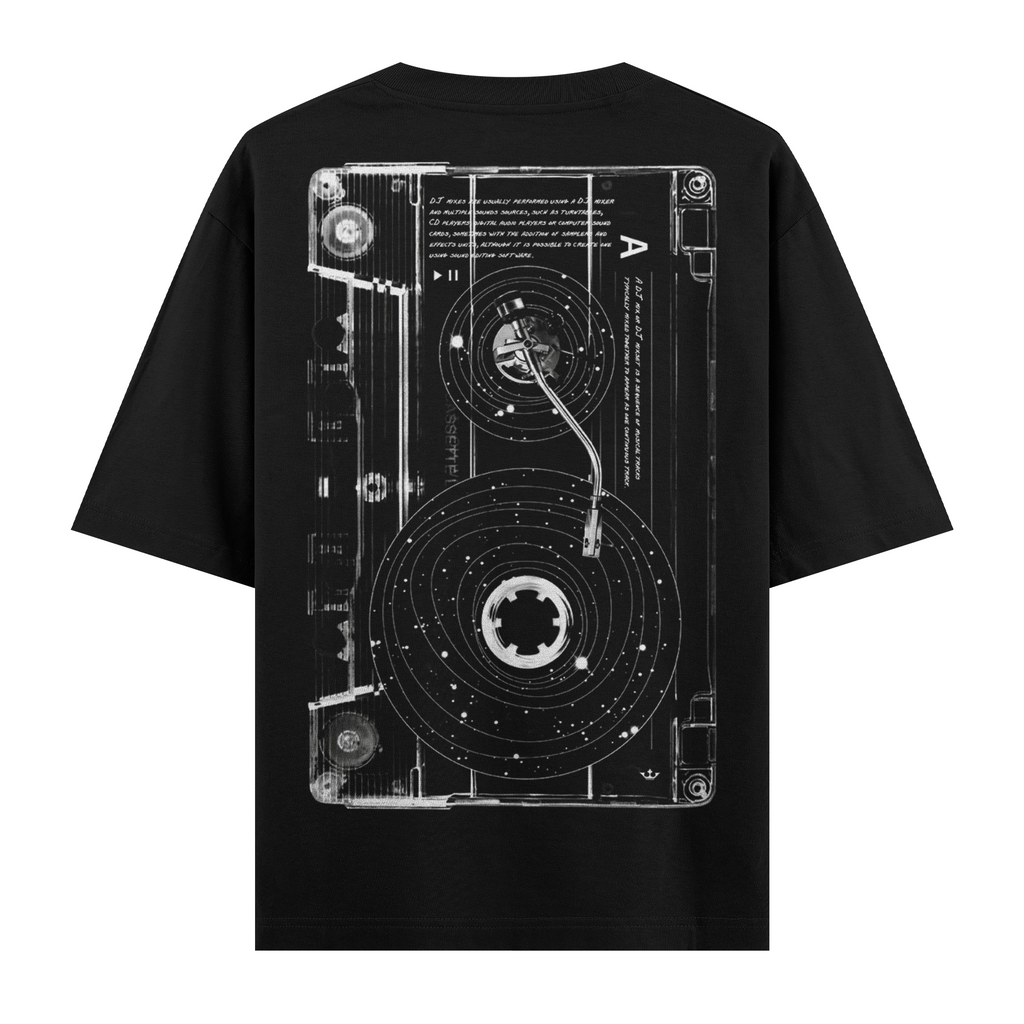 Casette Oversize Tişört