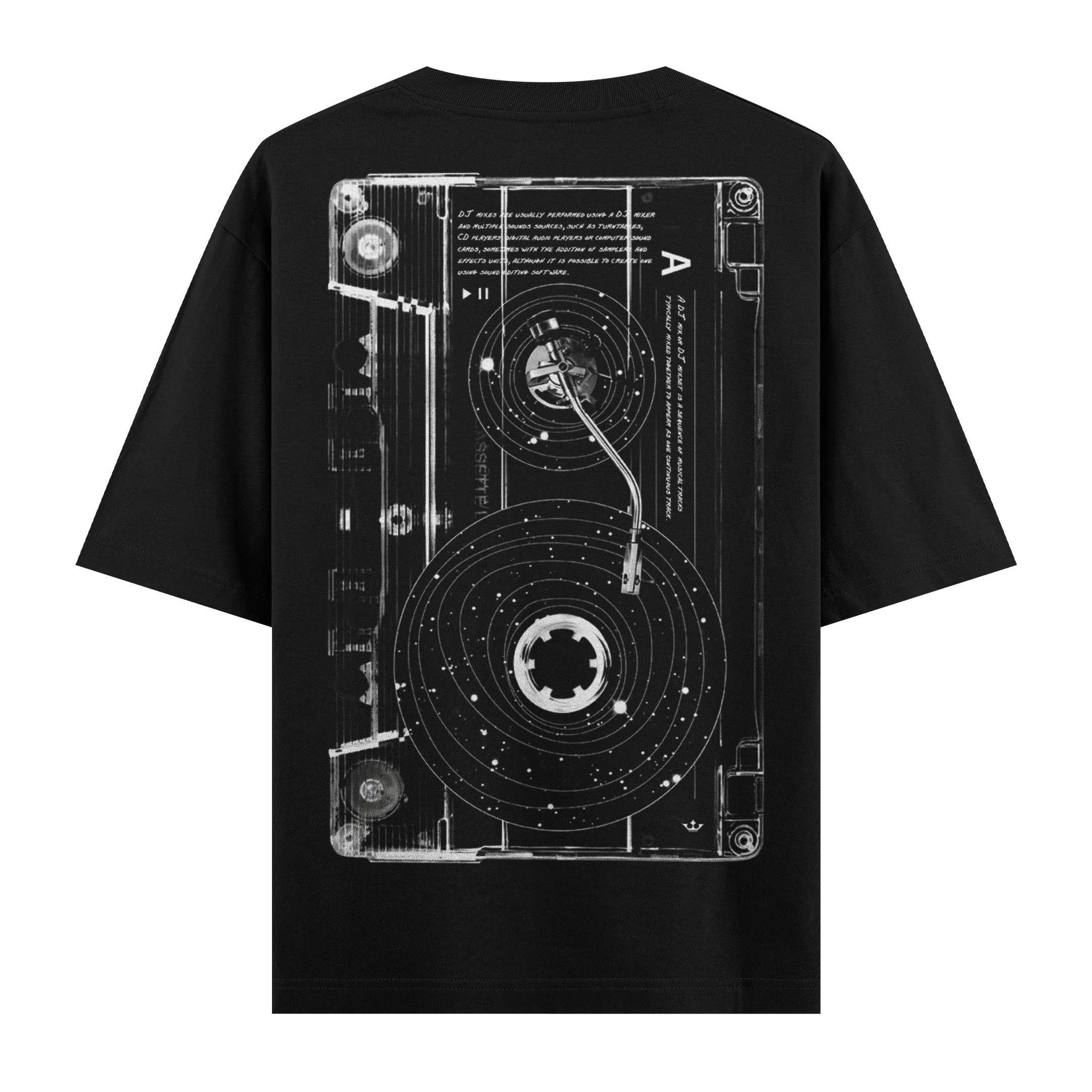 Casette Oversize Tişört