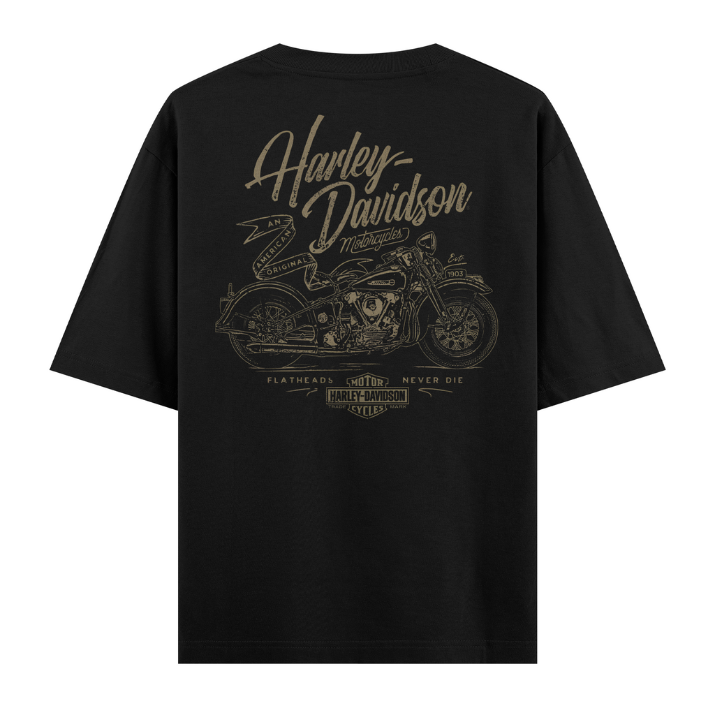 Harley Davidson Oversize Tişört
