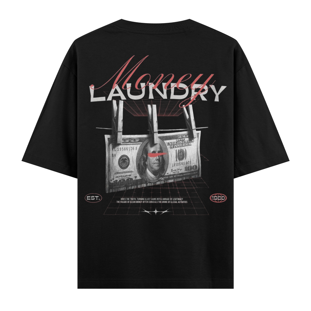 Money Loundry Oversize Tişört