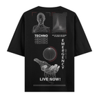 Live Now ! Oversize Tişört