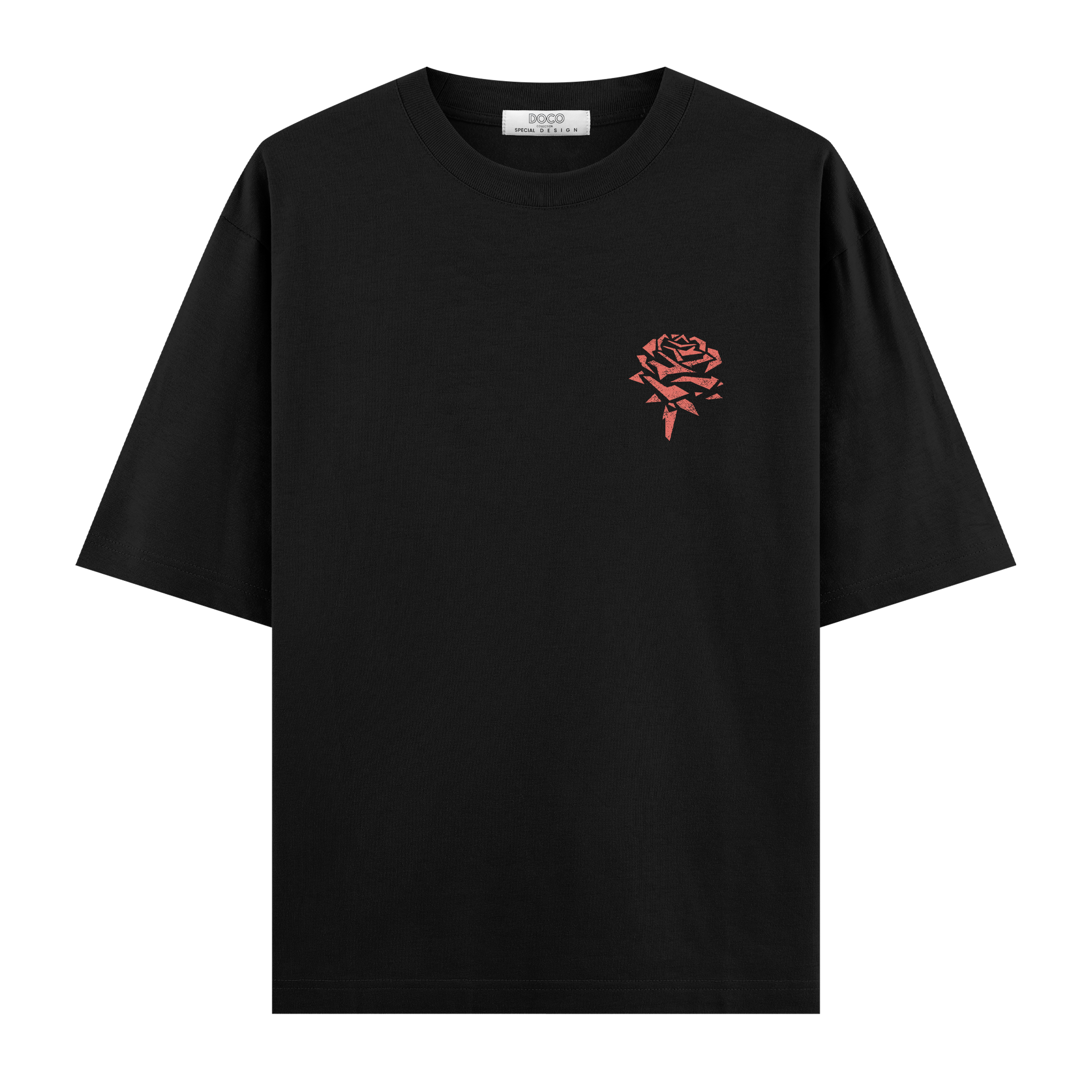 Rose - Oversize Tişört