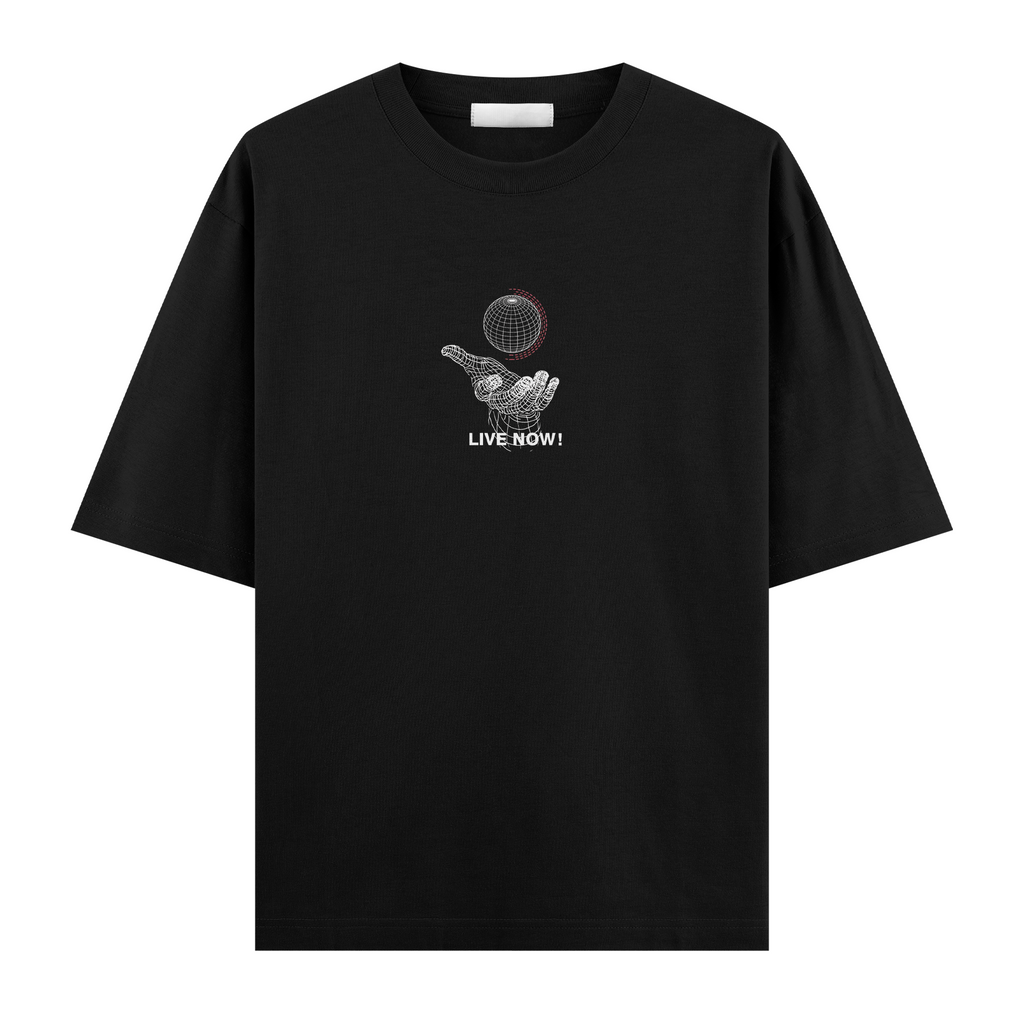Live Now ! Oversize Tişört