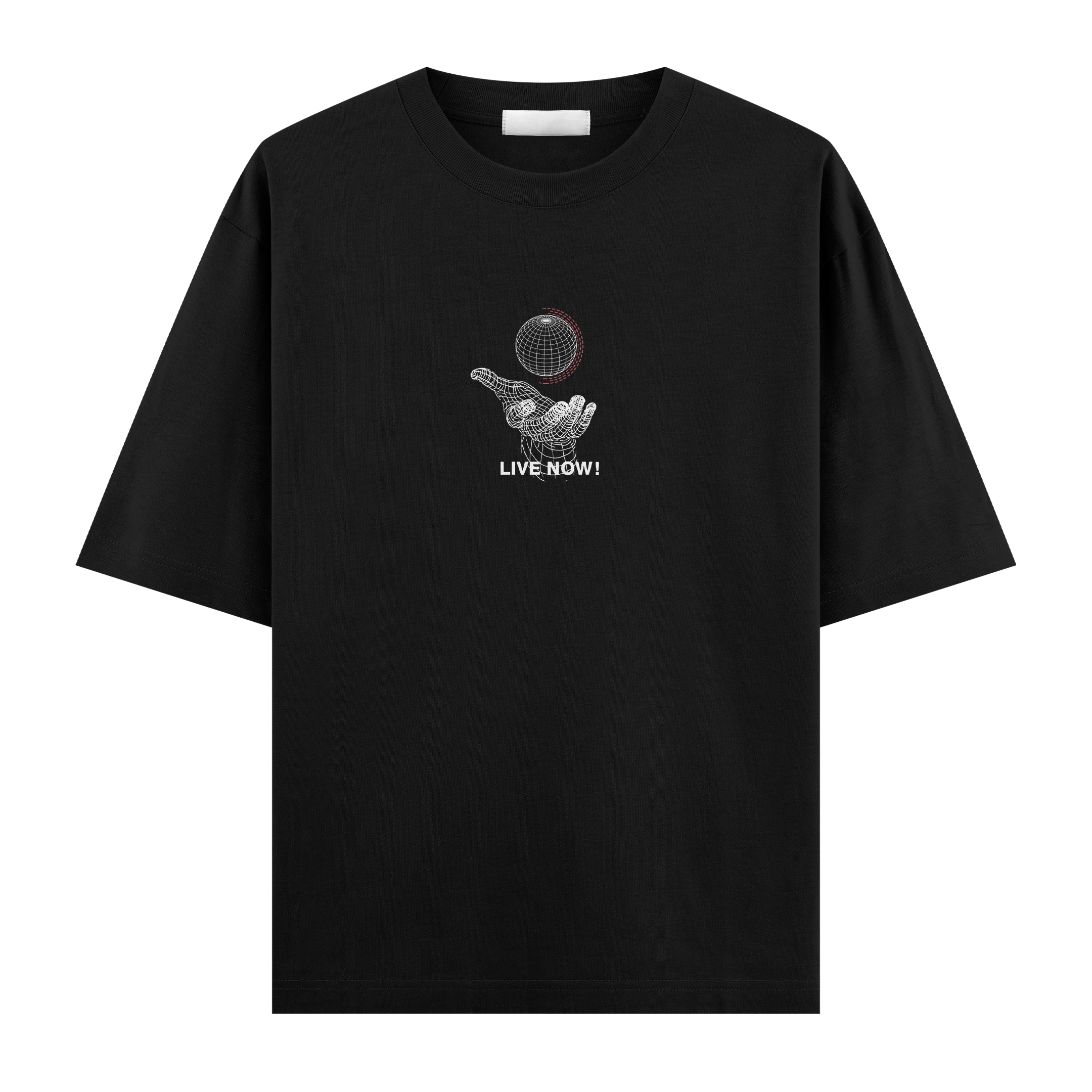 Live Now ! Oversize Tişört