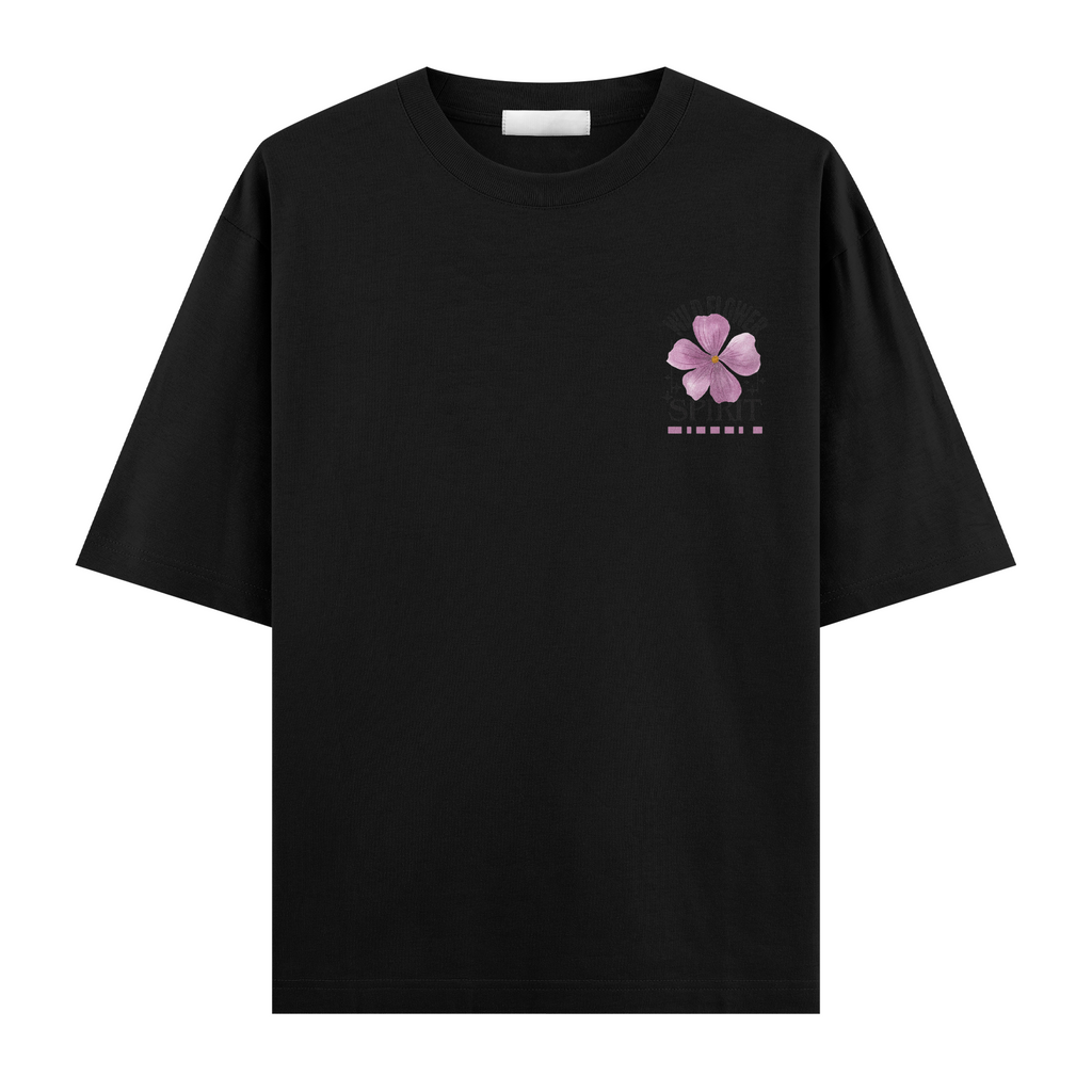 Wild Flower Spirit Oversize Tişört