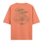 Harley Davidson Oversize Tişört