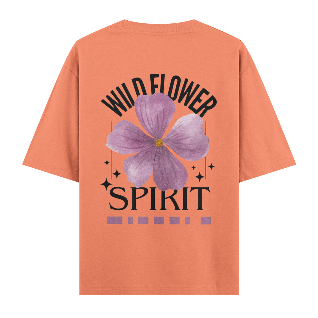 Wild Flower Spirit Oversize Tişört