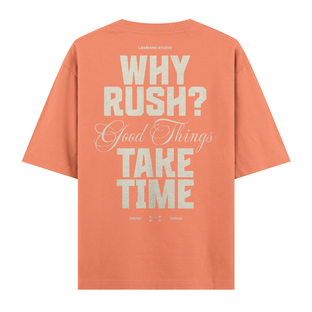 Why Rush Oversize Tişört
