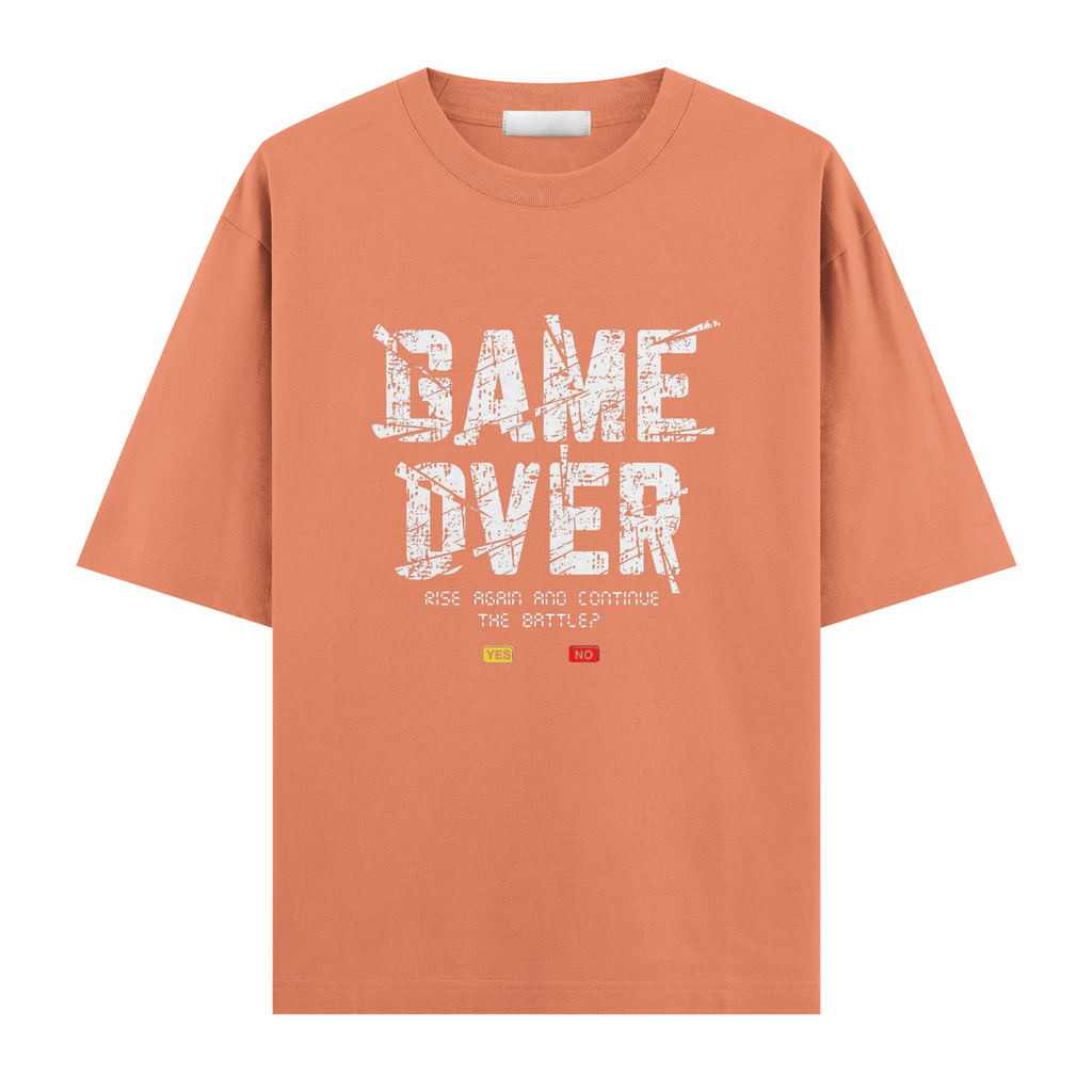 Game Over Oversize Tişört
