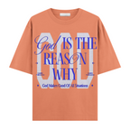 God Is The Reason Oversize Tişört