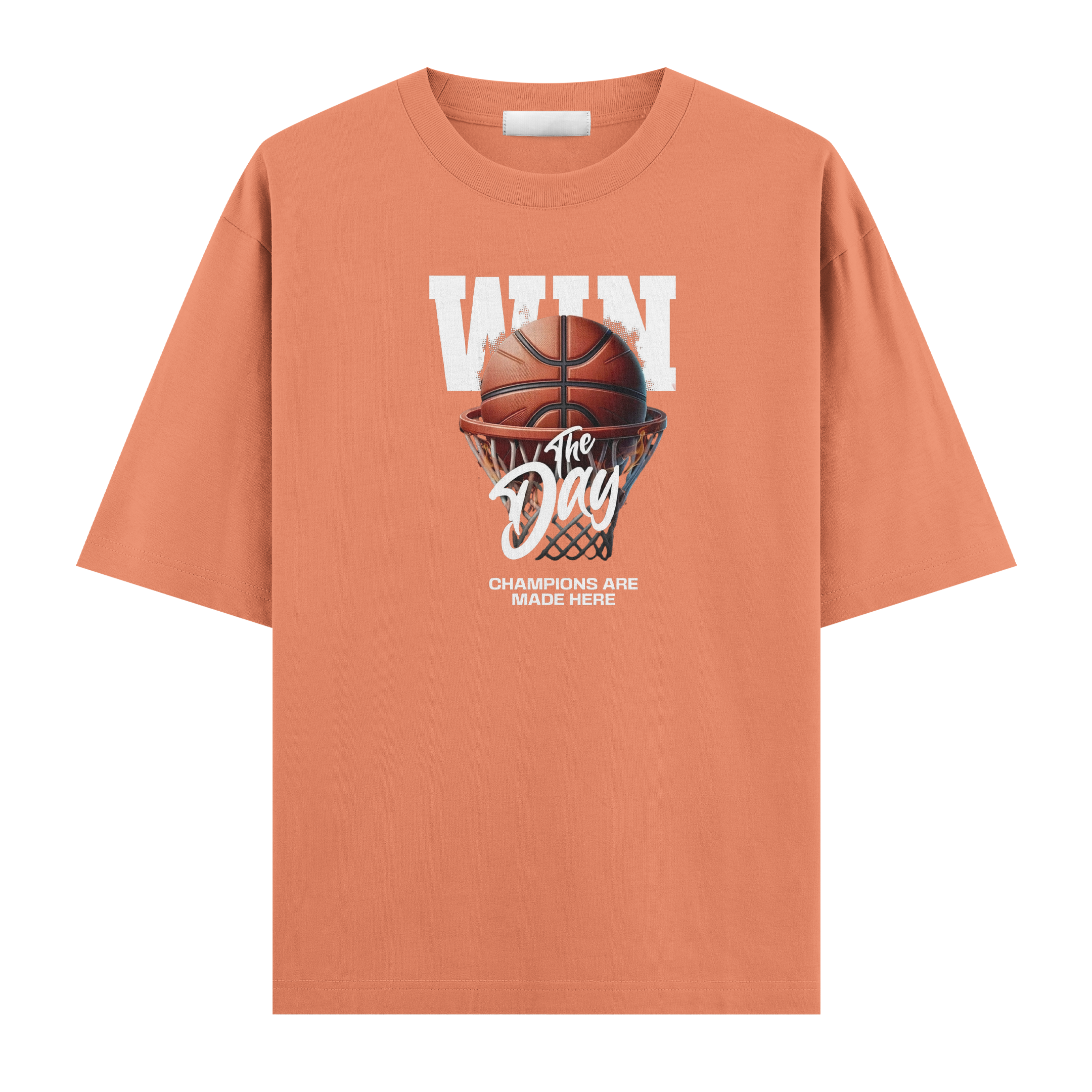 Win The Day Oversize Tişört