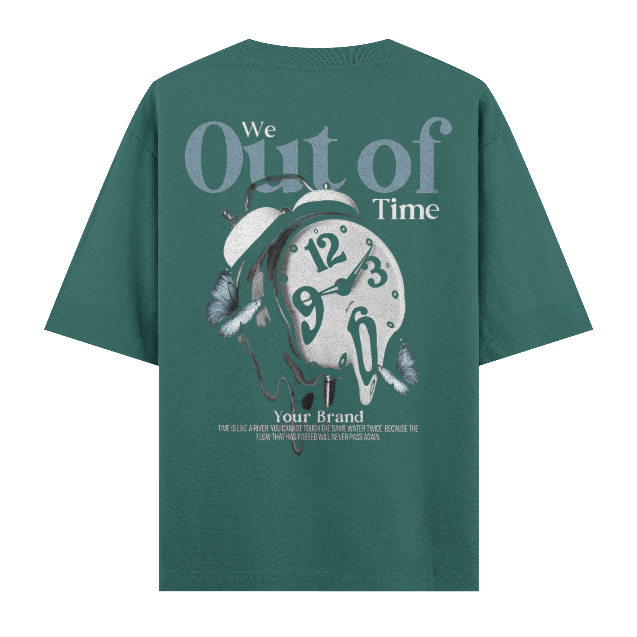 Out Of Time Oversize Tişört