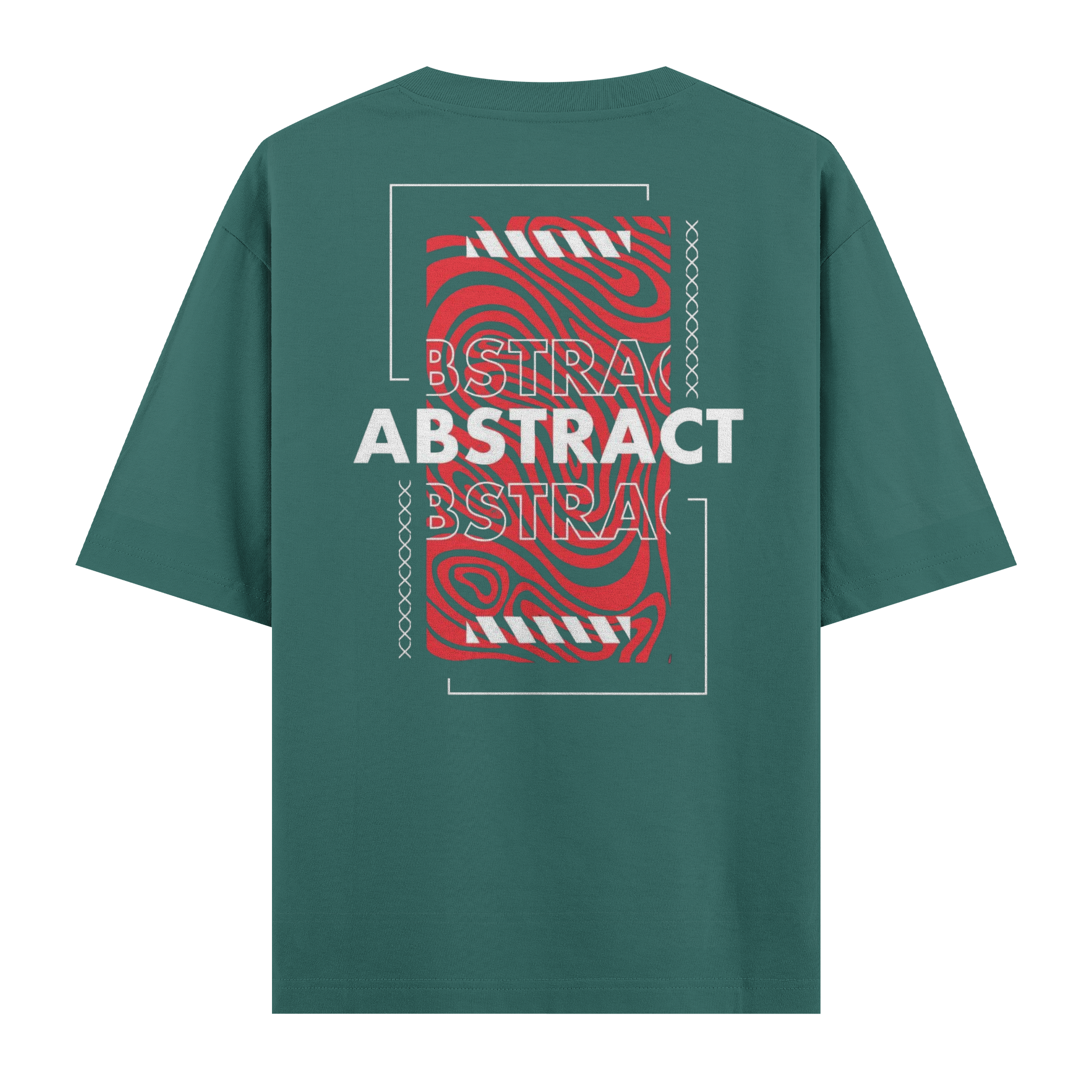 Abstract Oversize Tişört