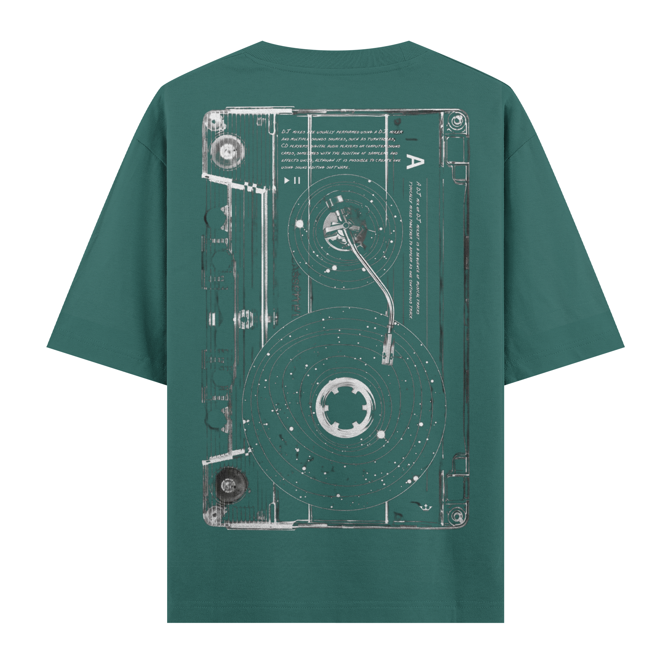 Casette Oversize Tişört