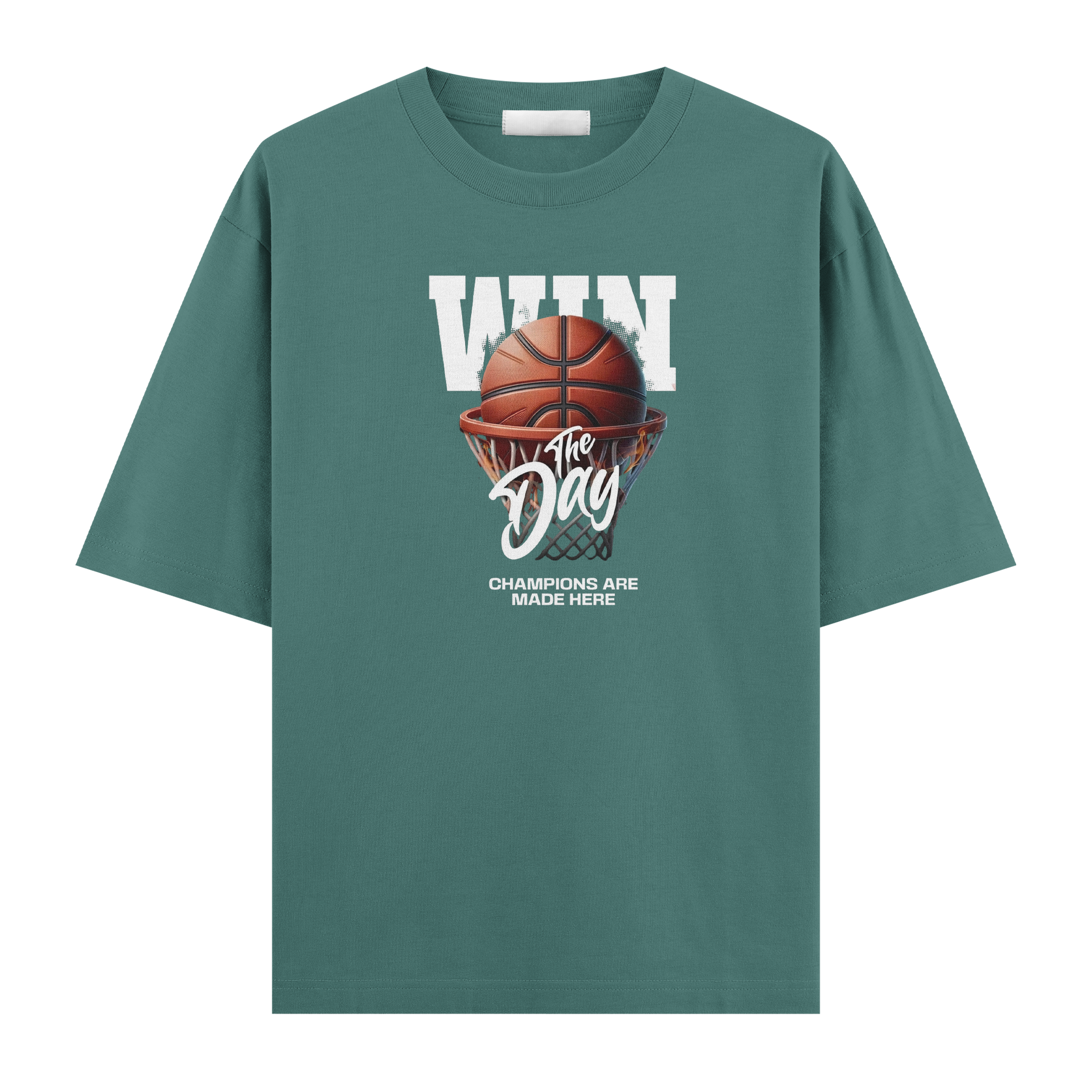 Win The Day Oversize Tişört