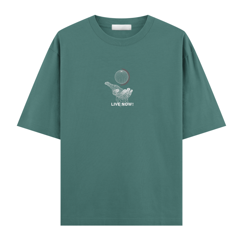 Live Now ! Oversize Tişört